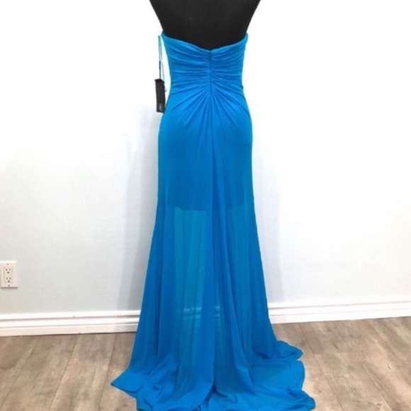 BNWT La Femme beaded gown - Picture 8 of 8